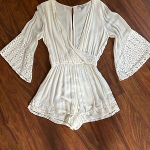 Abercrombie and Fitch White romper